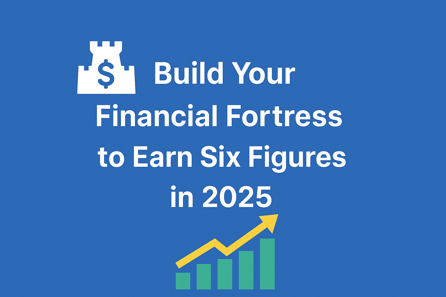 ✅ Step 2: Build Your Financial Fortress to Earn Six Figures in 2025